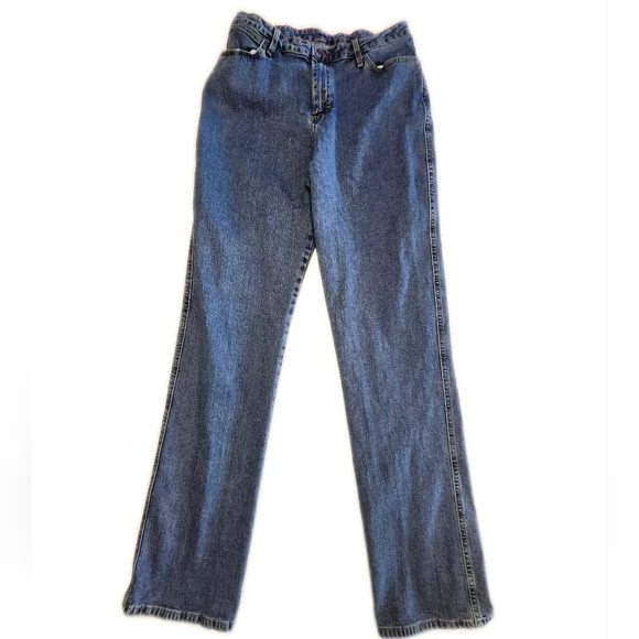 Wrangler 99% Cotton Rigid Denim Jeans, 90s Tapered Leg, 13x36 - Picture 2 of 7